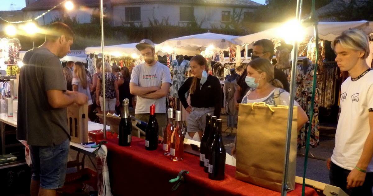 Le marché nocturne de Saint-Martin-d'Ardèche